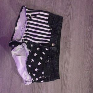 American flag short size small